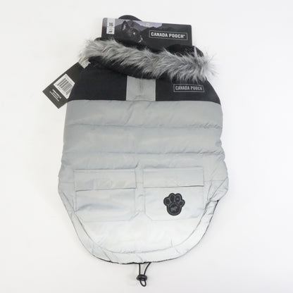 Canada Pooch Dog Parka- Warm Dog Jacket for Cold Winter Walks Reflective-16"