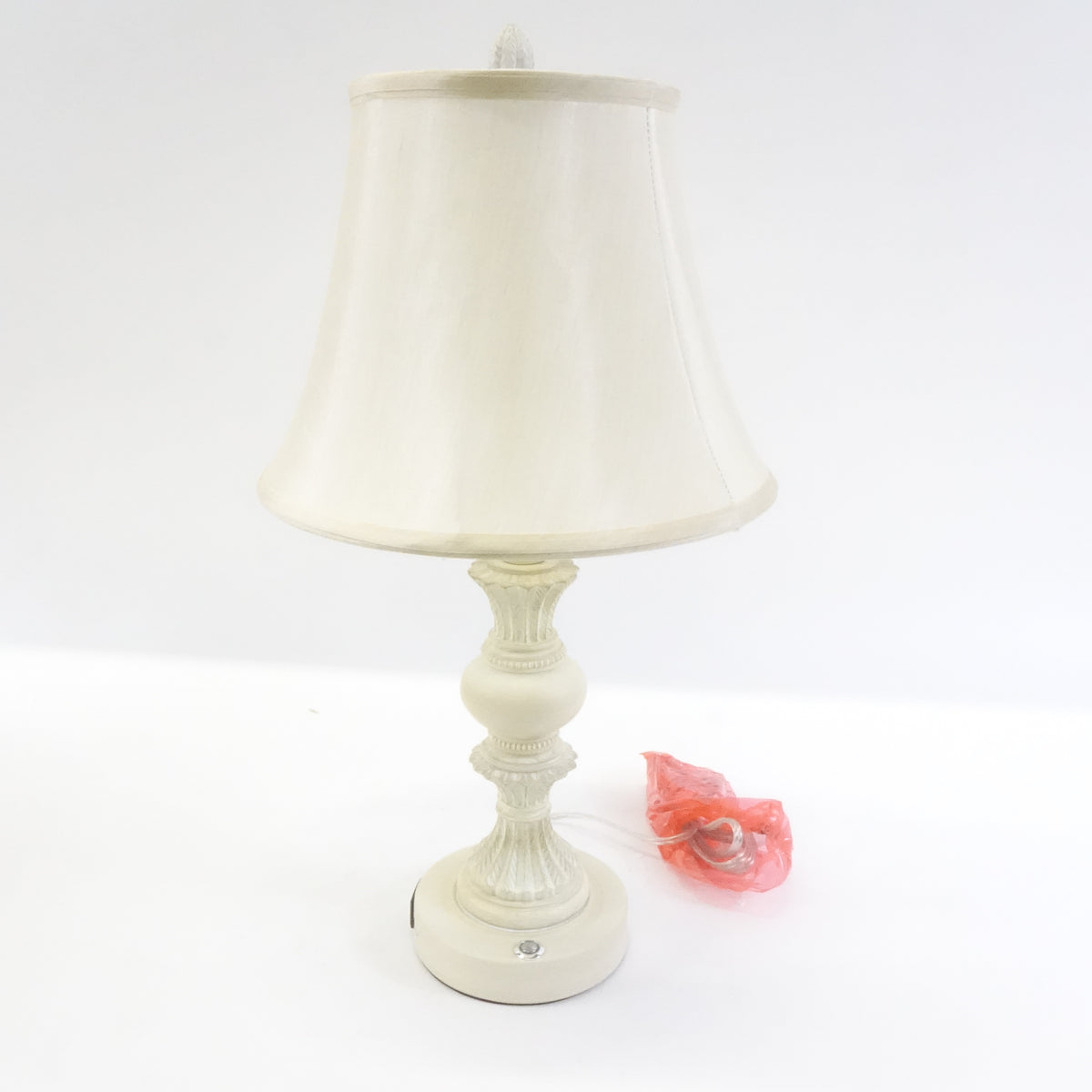 Table Lamps for Bedroom Set of 2, 3 Way Dimmable Touch Lamps, Cream