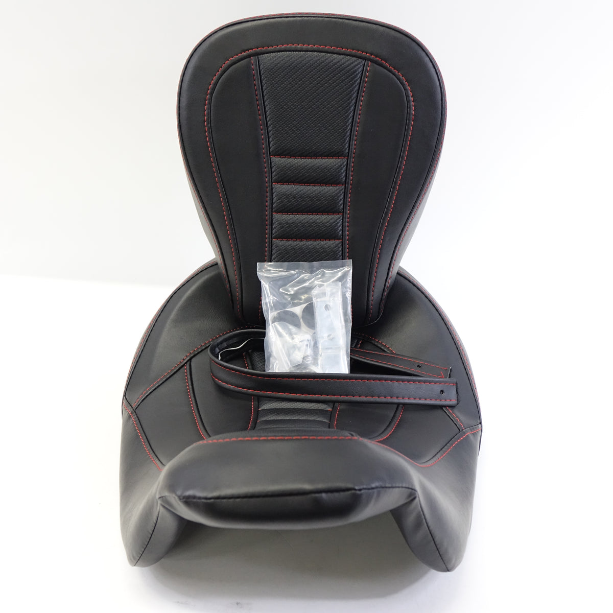 Driver and Passenger Seat Low-Profile Seat (Style A# Red Stitching） - Open Box
