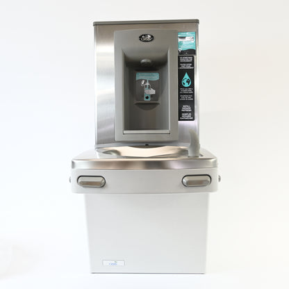 VersaCooler® II Barrier Free Water Cooler with Bottle Filler in Greystone