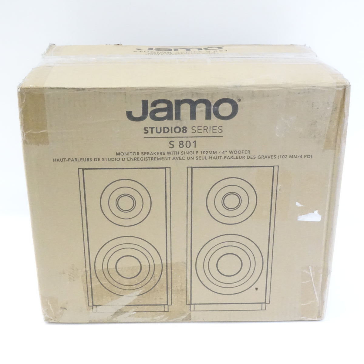 Jamo Studio Series S801 Bookshelf Speakers (Black)
