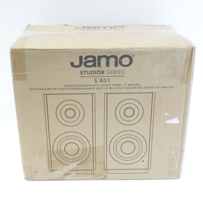 Jamo Studio Series S801 Bookshelf Speakers (Black)