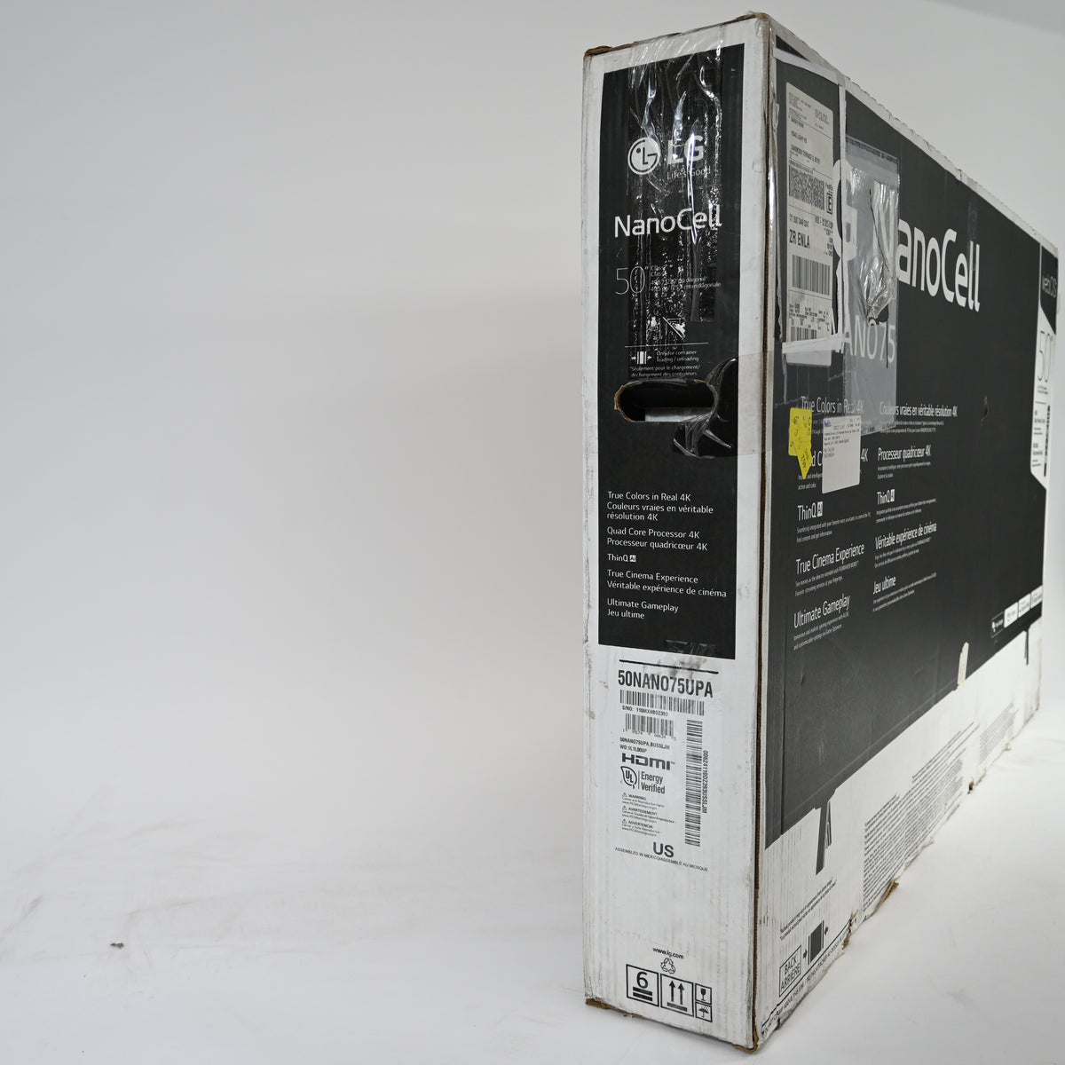 LG NANO75 50" 4K Smart NanoCell TV