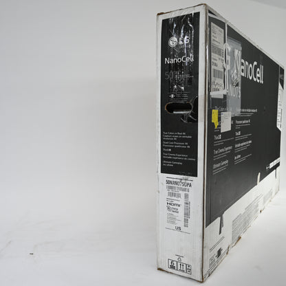 LG NANO75 50" 4K Smart NanoCell TV