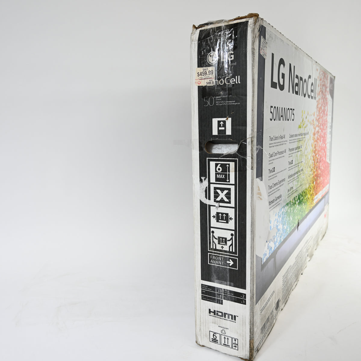 LG NANO75 50" 4K Smart NanoCell TV