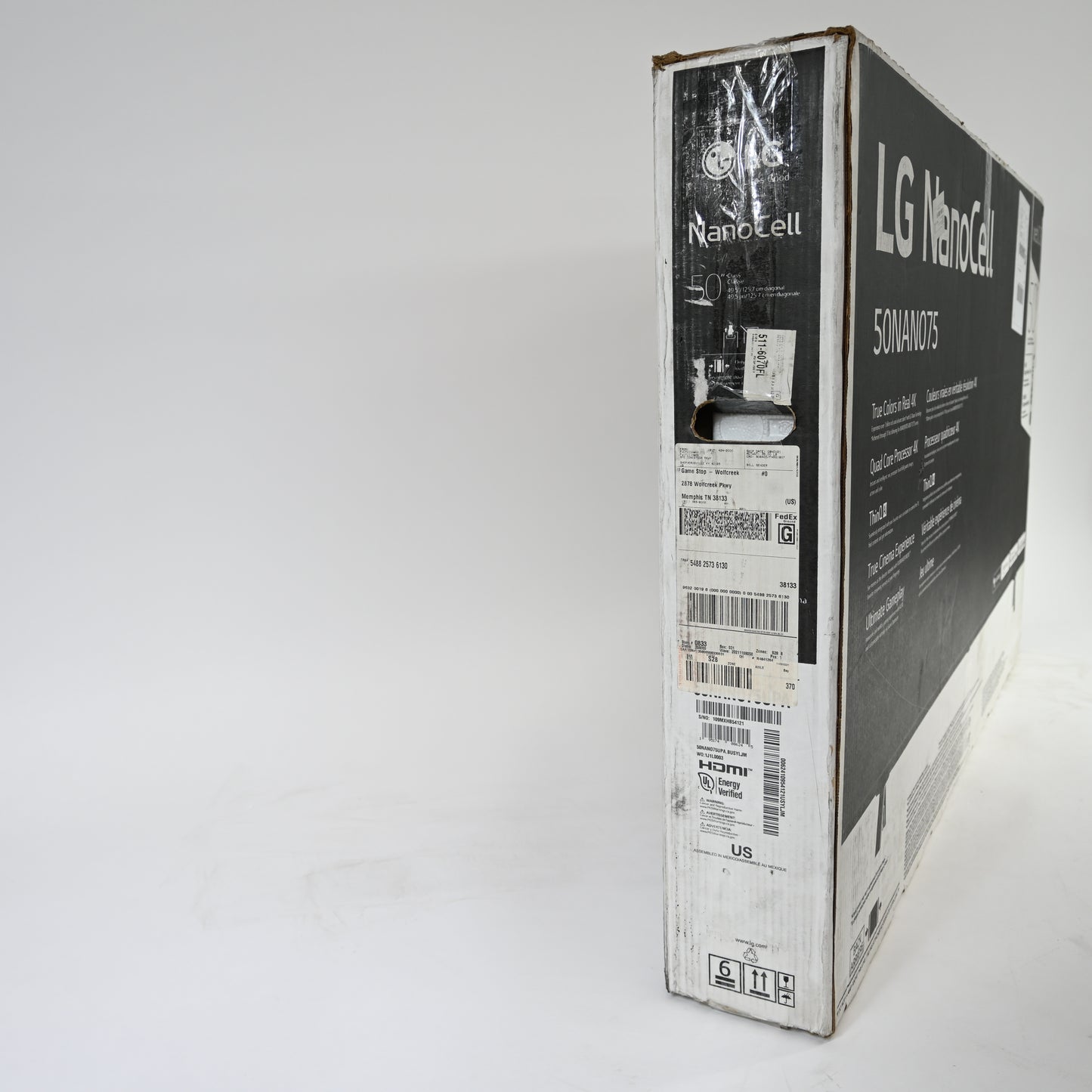 LG NANO75 50" 4K Smart NanoCell TV