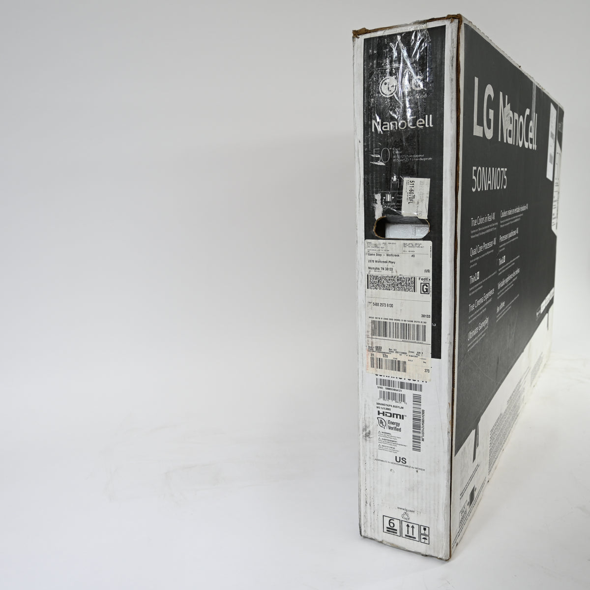 LG NANO75 50" 4K Smart NanoCell TV