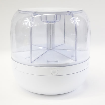 JLLOM 6-Grid Cereal/Rice Dispenser 360 Rotatable Food Grade Dry Food - Open Box