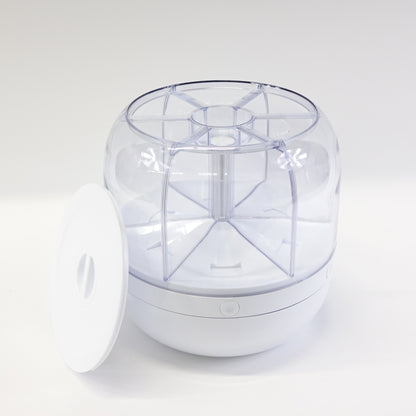 JLLOM 6-Grid Cereal/Rice Dispenser 360 Rotatable Food Grade Dry Food - Open Box