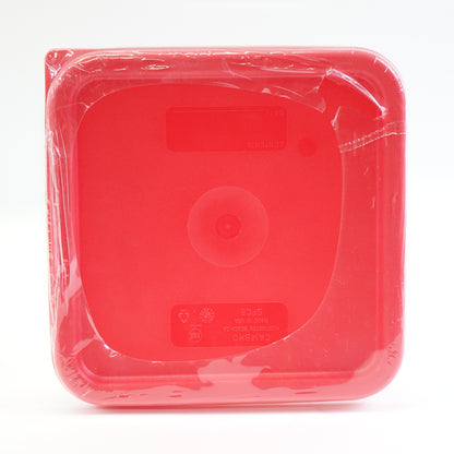 Cambro 6 Quart Translucent Square Food Storage Containers and Covers, 2 pack