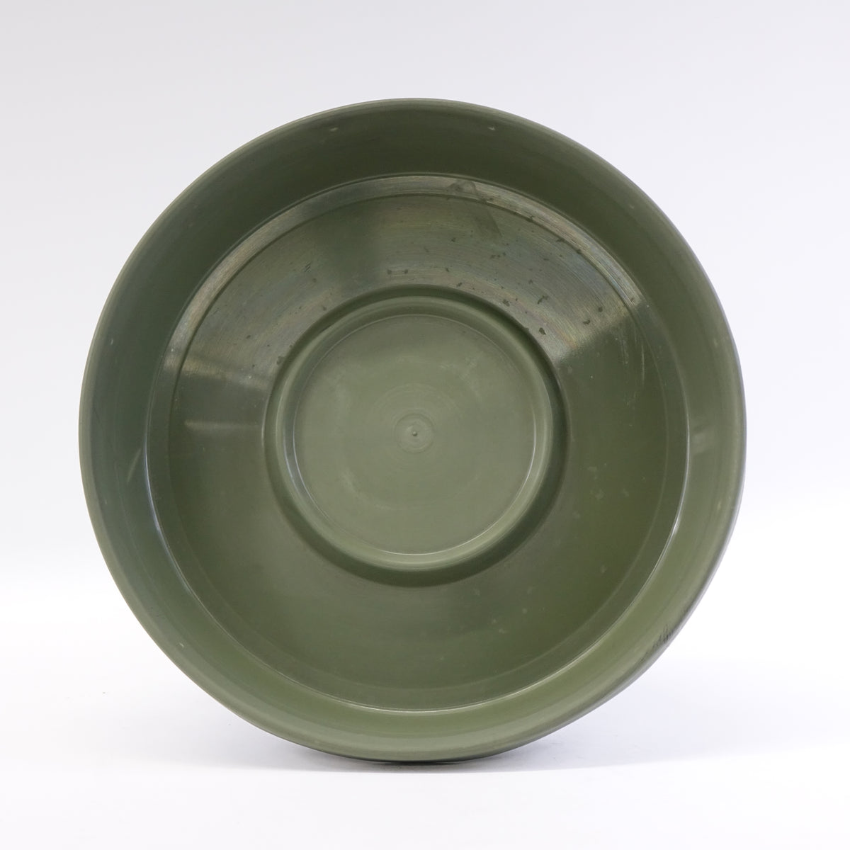 Bloem Terra Resin Saucer Tray: 12.75" Bottom Width Fits 16" Pots- Green - New