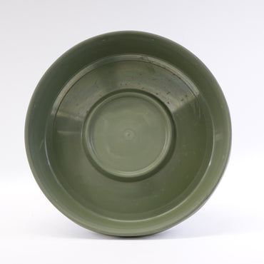 Bloem Terra Resin Saucer Tray: 12.75" Bottom Width Fits 16" Pots- Green - New