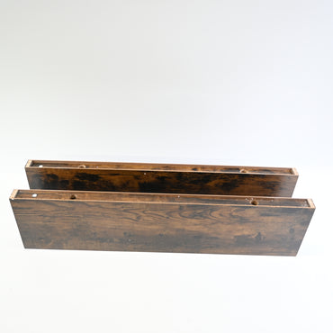 ALLOSWELL FSHR8001S2 Floating Shelves, Decorative Wall Shelf Set of 2, 31.5 inch