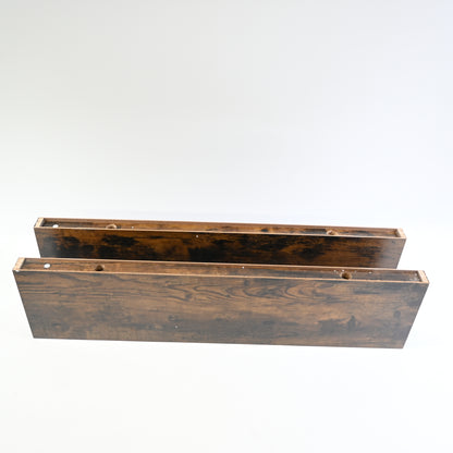 ALLOSWELL FSHR8001S2 Floating Shelves, Decorative Wall Shelf Set of 2, 31.5 inch