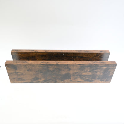 ALLOSWELL FSHR8001S2 Floating Shelves, Decorative Wall Shelf Set of 2, 31.5 inch