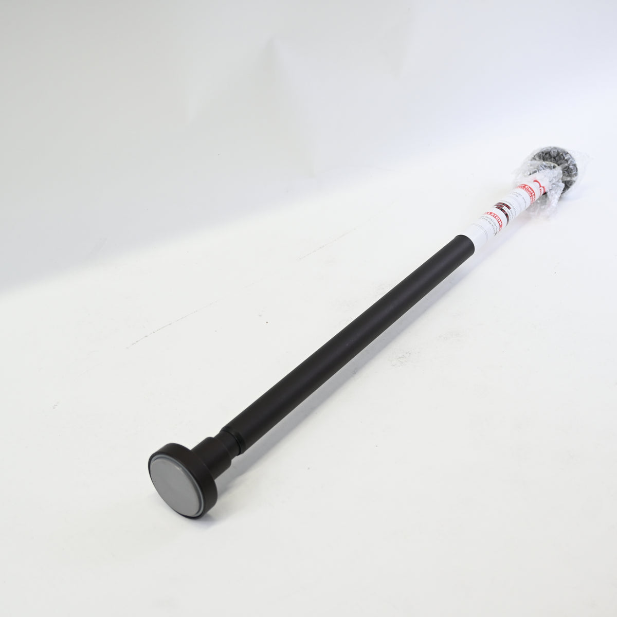 BRIOFOX Industrial Shower Curtain Rod Non-Slip 27-43"- Matte Bronze - Open Box