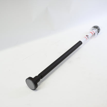 BRIOFOX Industrial Shower Curtain Rod Non-Slip 27-43"- Matte Bronze - Open Box