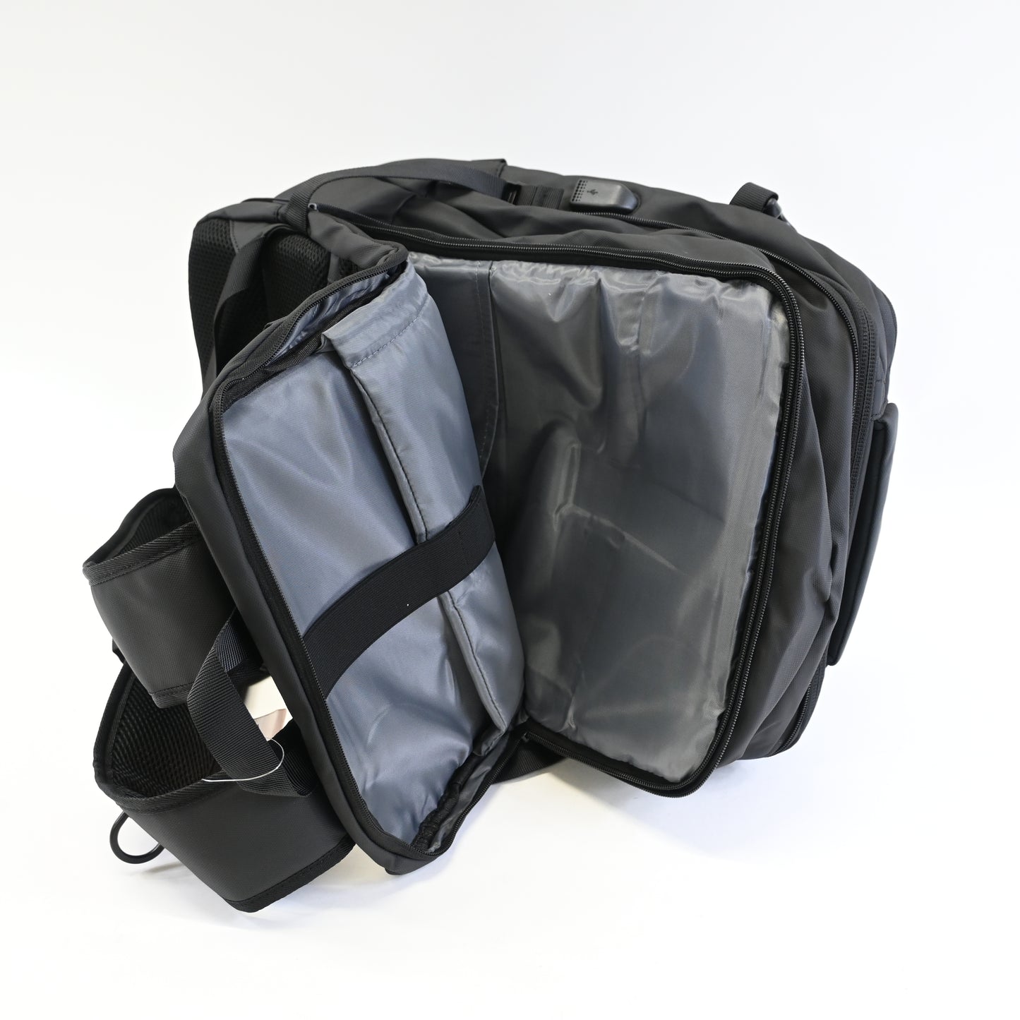 Small Carry On Backpack 13 x 8.7 x 17.7 inches- Black