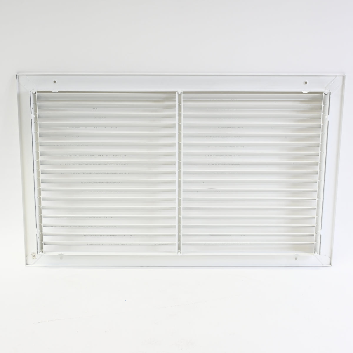 24" x 14" Fixed Bar Return Grille  All Steel Outer Dimensions: 25.75"w X 15.75"h