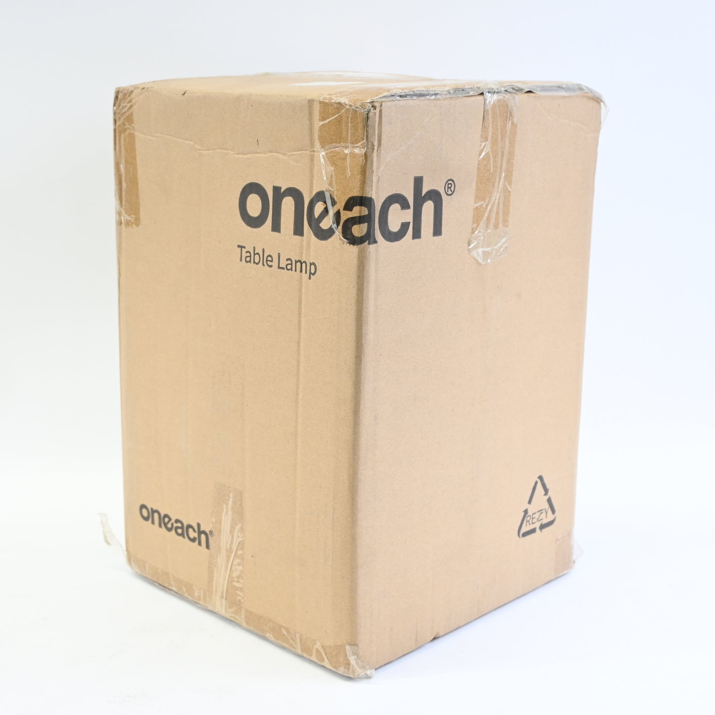 Oneach 19.5” Black Table Lamps with White Linen Shade Set of 2