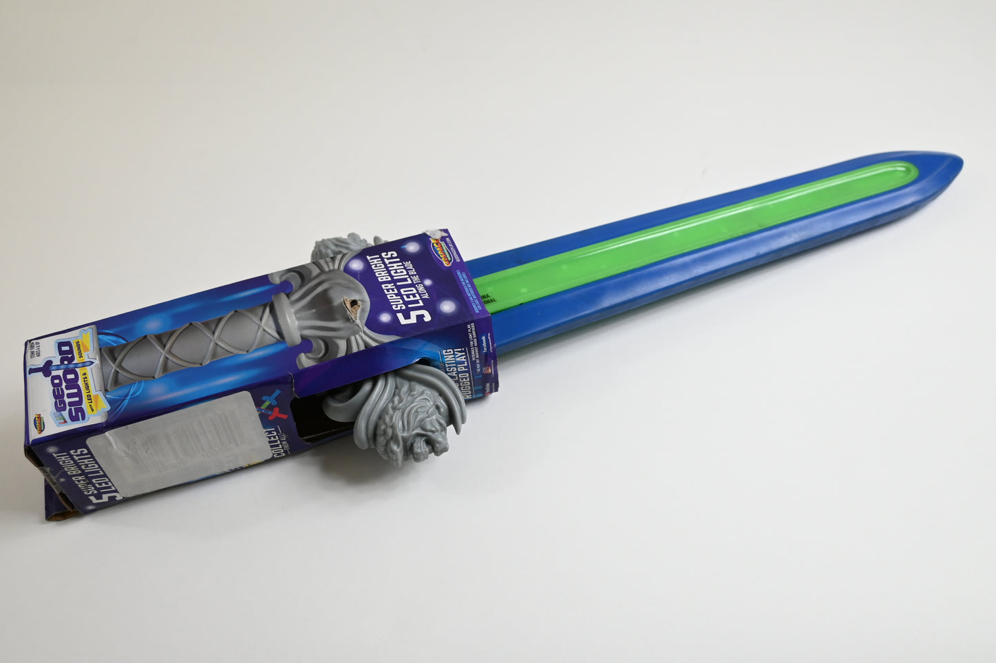 Geospace GeoSword Soft and Safe Sword with LED Lights & Movement Battle Sounds