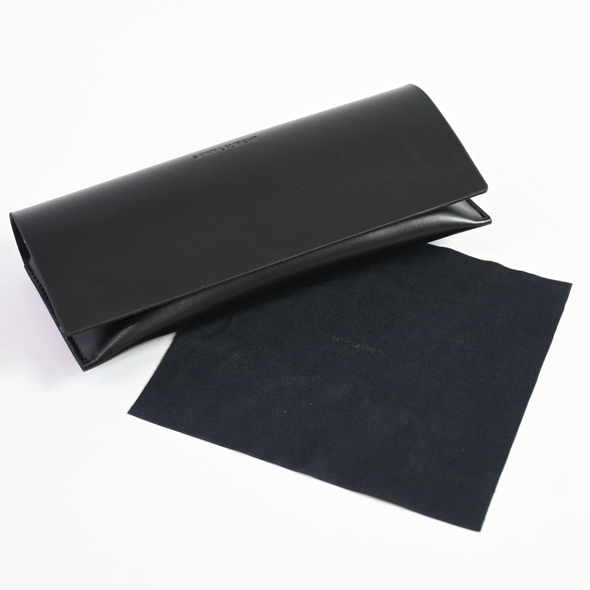 Saint Laurent Eyeglasses Sunglasses Large Black Soft Case