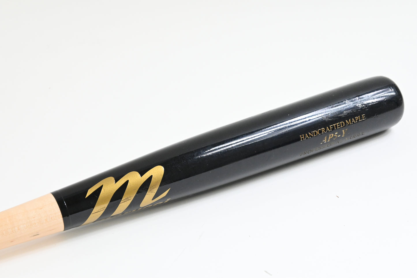 MARUCCI AP5 Youth Model Natural/Black Wood Baseball BAT, 31"