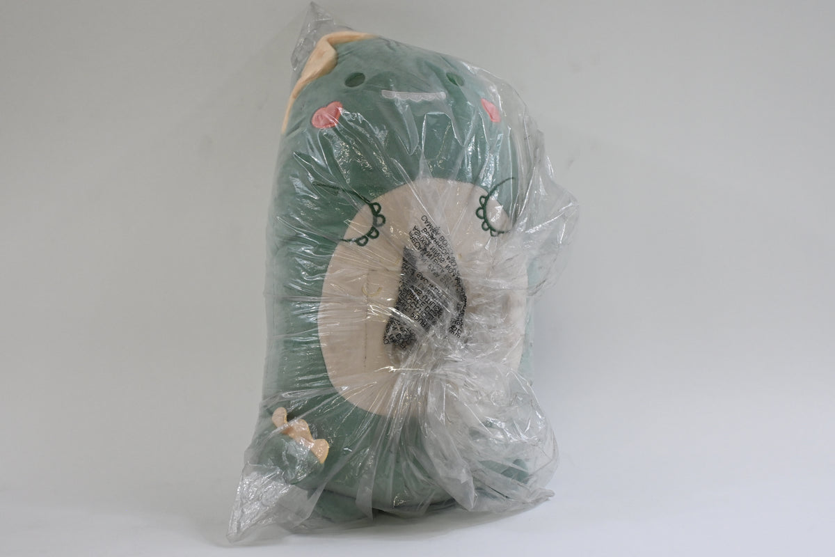 Squishy Dinosaur Stuffed Animal Pillow Couch 2 in 1 Green