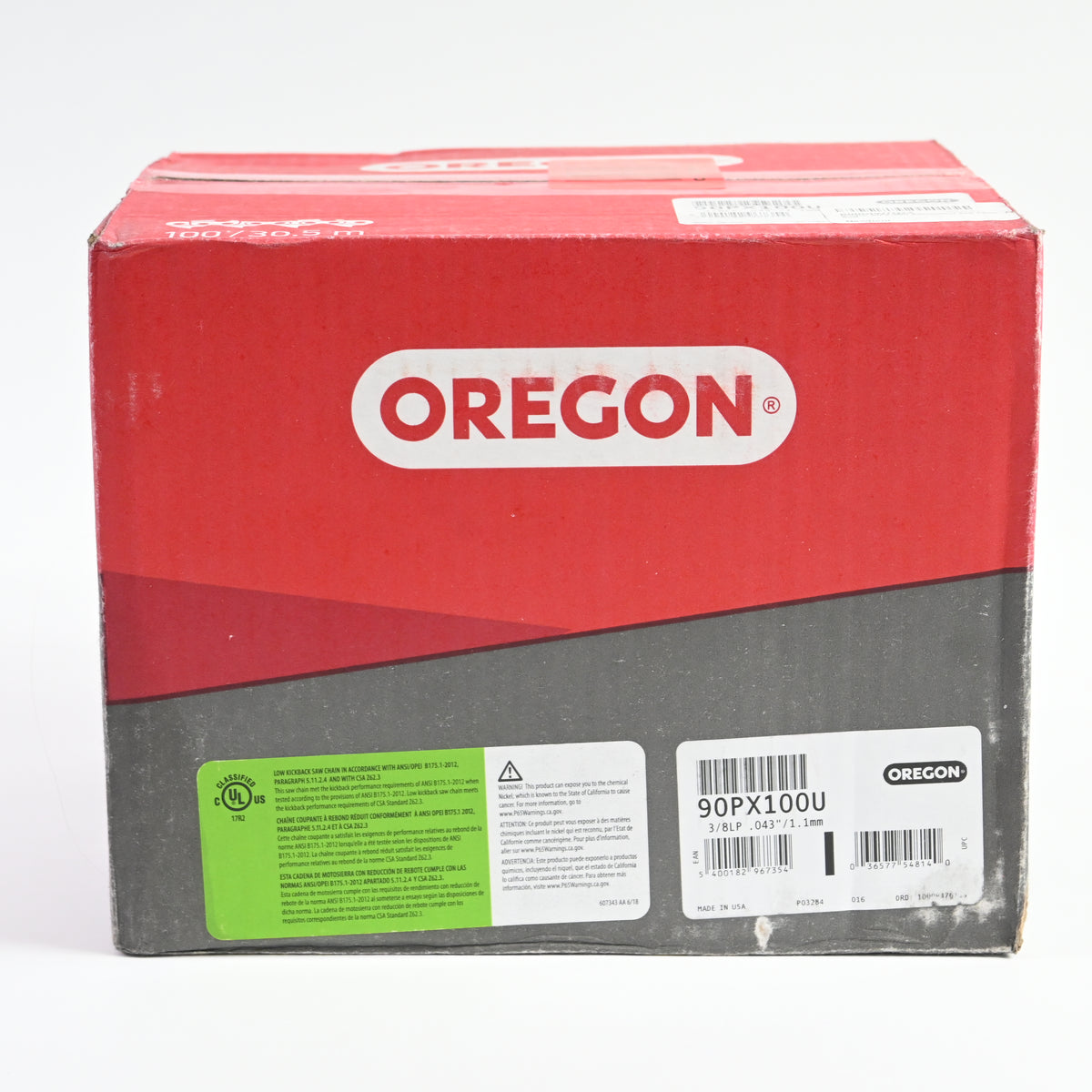 Oregon 90PX100U AdvanceCut Saw Chain, 100' Reel