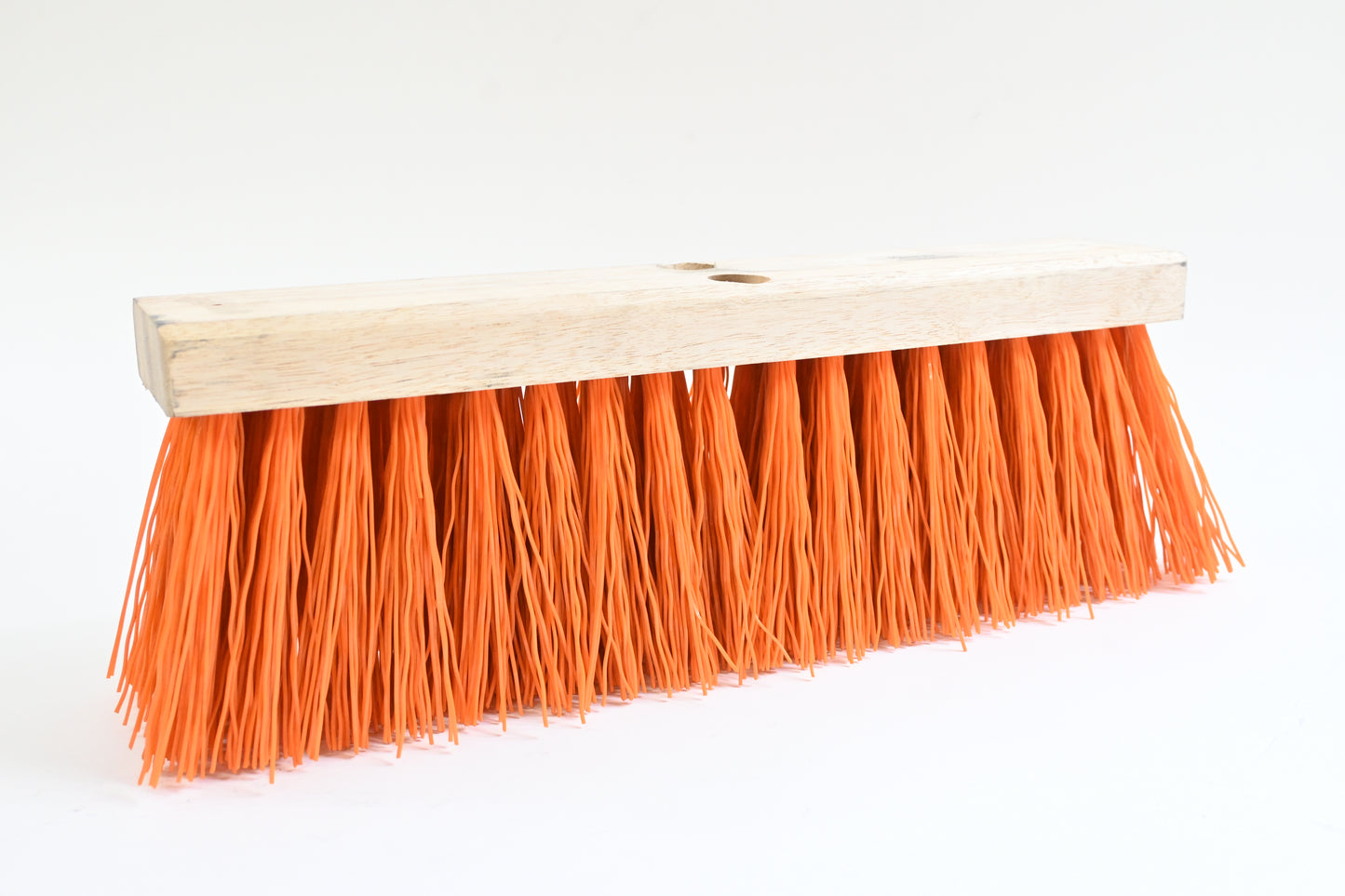 Weiler 420 Push Broom Head, 5 1/4 in Bristle, 18 in Hardwood Block
