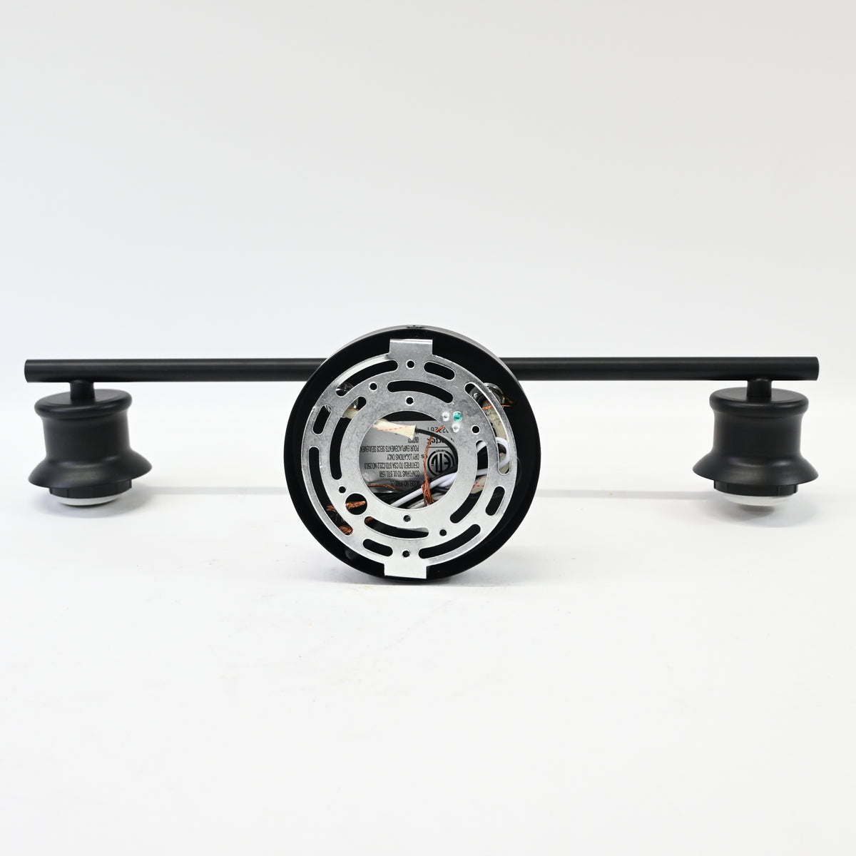 Modern Matte Black 3-Light Bathroom Vanity Light - Open Box