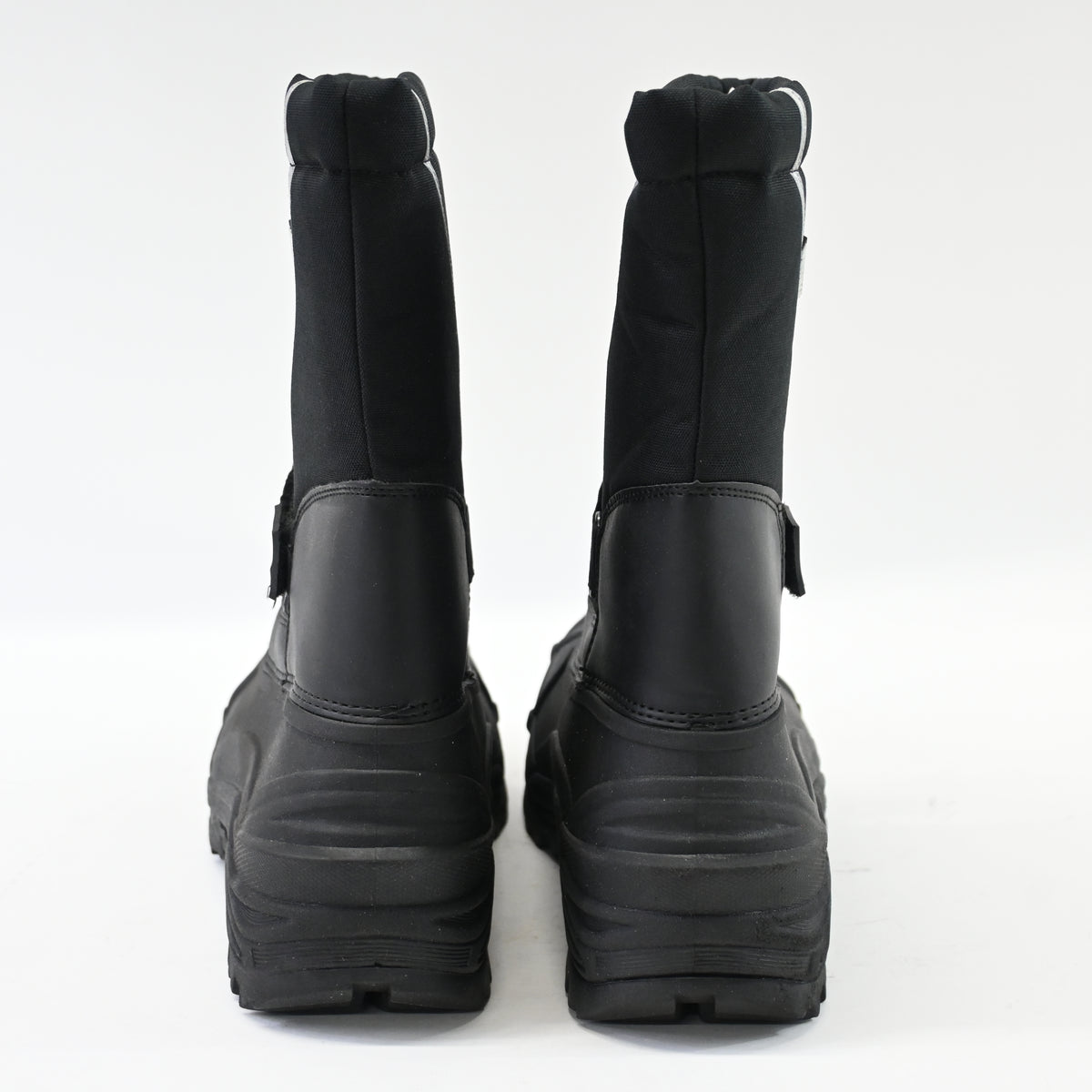 FREE SOLDIER Snow Boots Insulated Waterproof Hiking Winter Nonslip (Black,12)