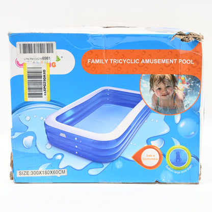 Inflatable 10 Foot Family Pool