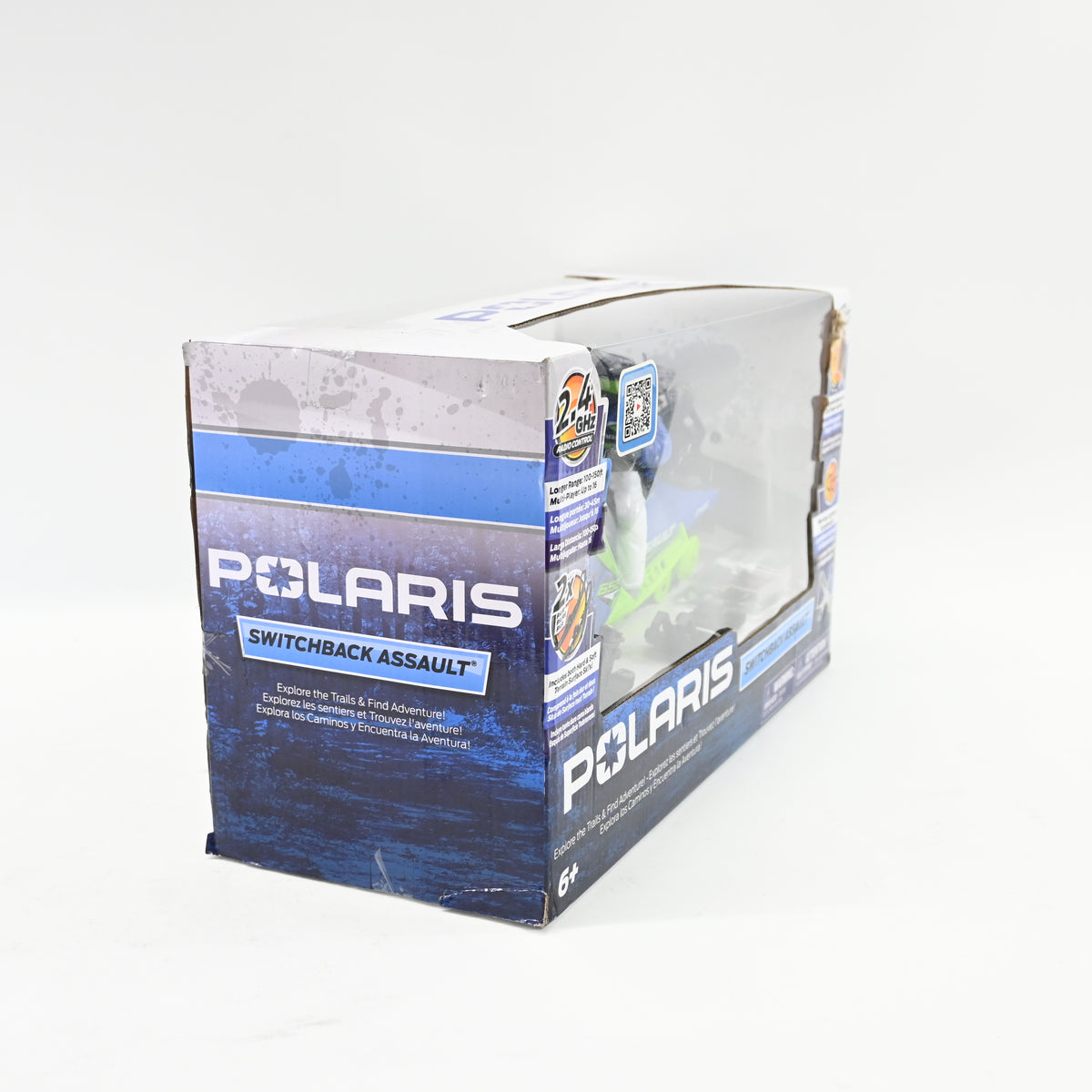 NKOK 2.4GHz Polaris® RC (RTR) Switchback Assault (Green w/Blue)