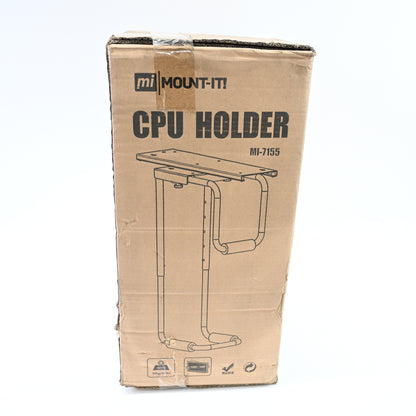 Mount-It! Heavy Duty Under Desk Computer Mount, Up to 10" Wide and 22" High