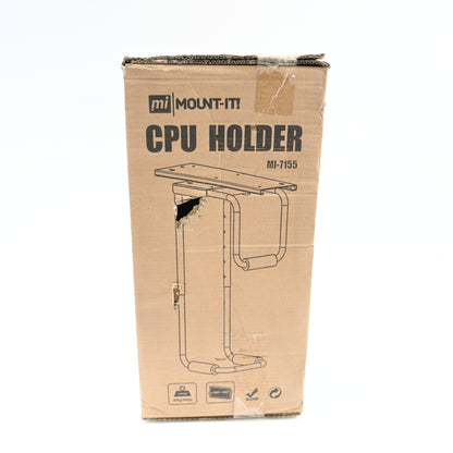 Mount-It! Heavy Duty Under Desk Computer Mount, Up to 10" Wide and 22" High
