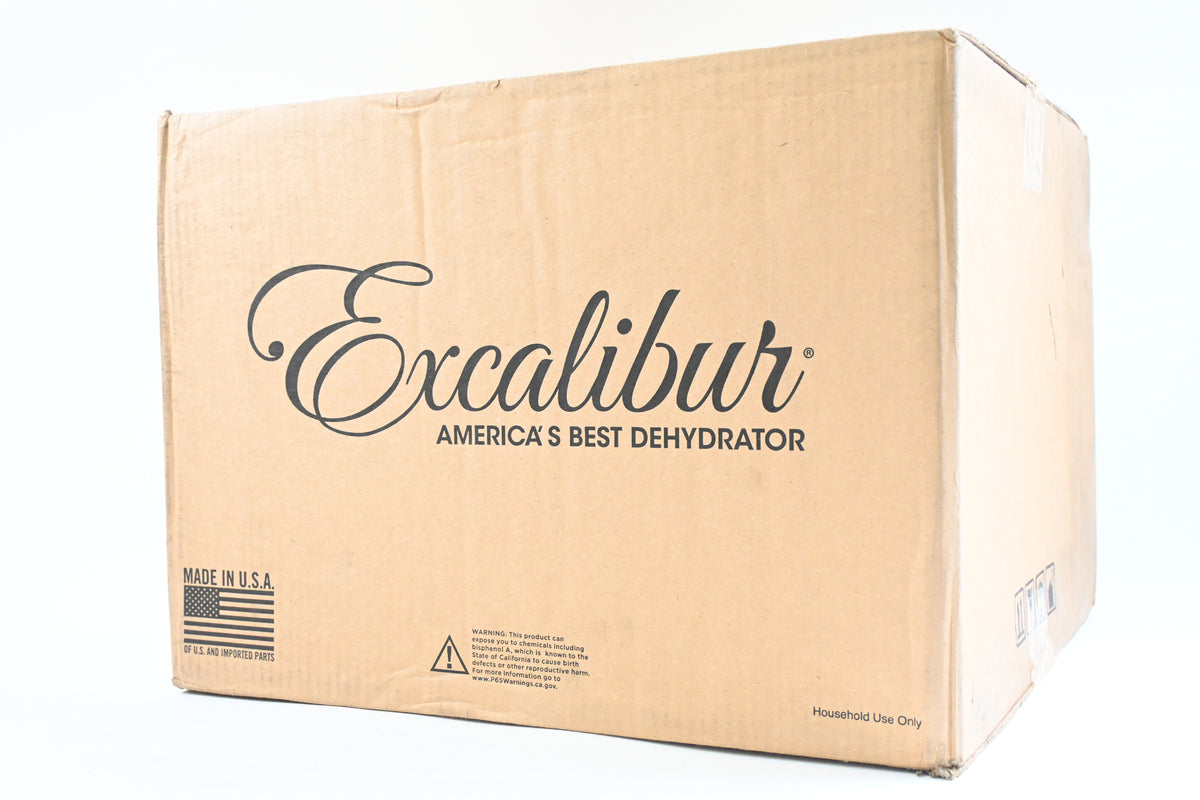 Excalibur Electric 9 Tray Food Dehydrator 15 Square Feet, 600-Watts, Black
