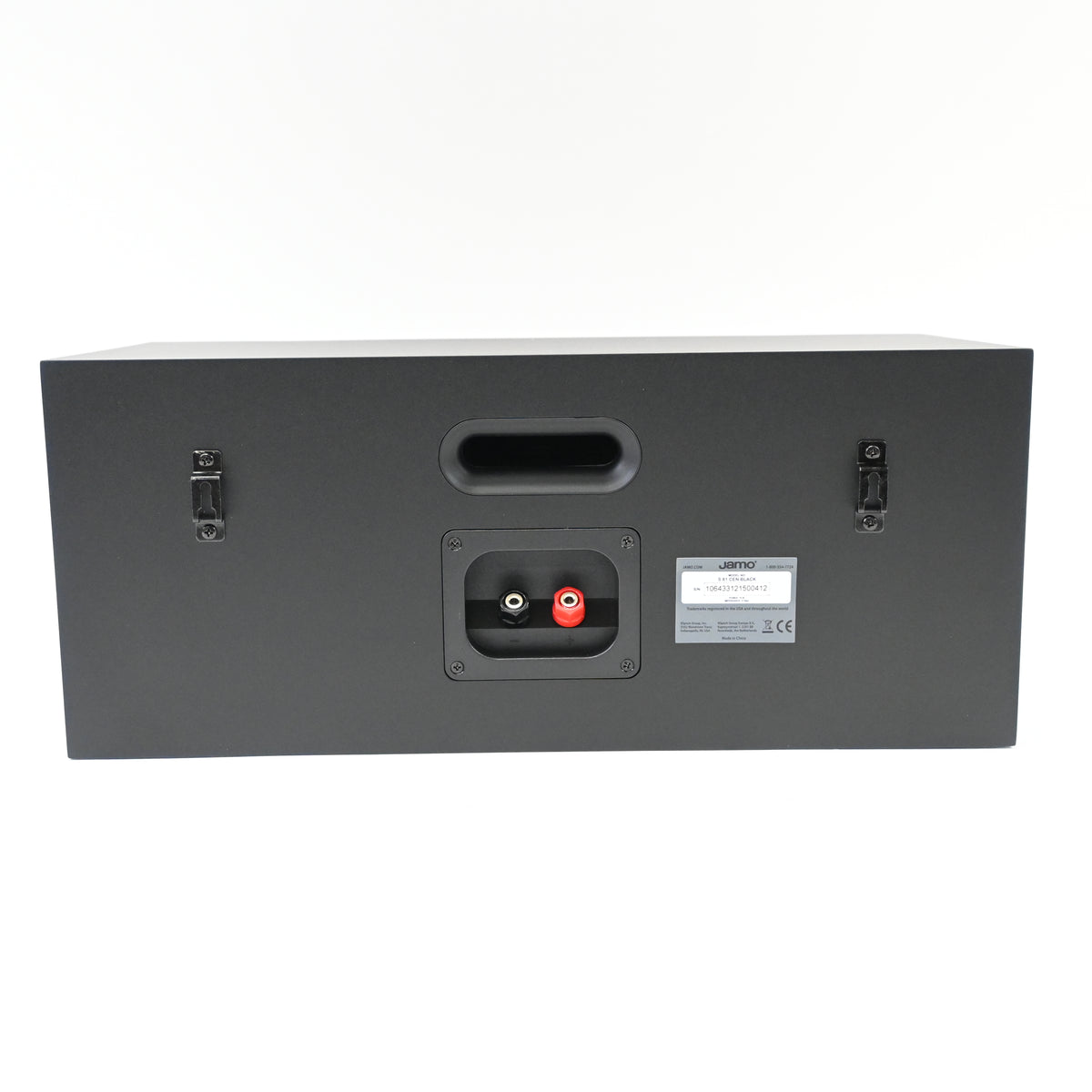 Jamo S 81 CEN 240W Black Speaker - Wired, 240 W, 71-26000 Hz, 8 Ohm, Black