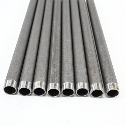 Brooklyn Pipe Sandblast Finish 3/4" x 18" Inch Schedule 40 Pipe- 8 Pk - Open Box