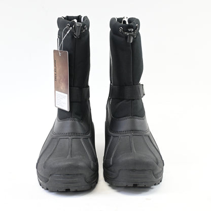 FREE SOLDIER Men's Winter Snow Boots Waterproof Insulated Duck Boots Black - New