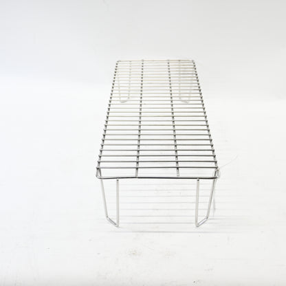 Green Mountain Upper Front Warming Rack for Daniel Boone Pellet Grill, Silver
