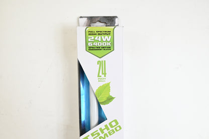 SunBlaster 2' T5HO 24 Watt 6400K Reflector and Bulb Combo
