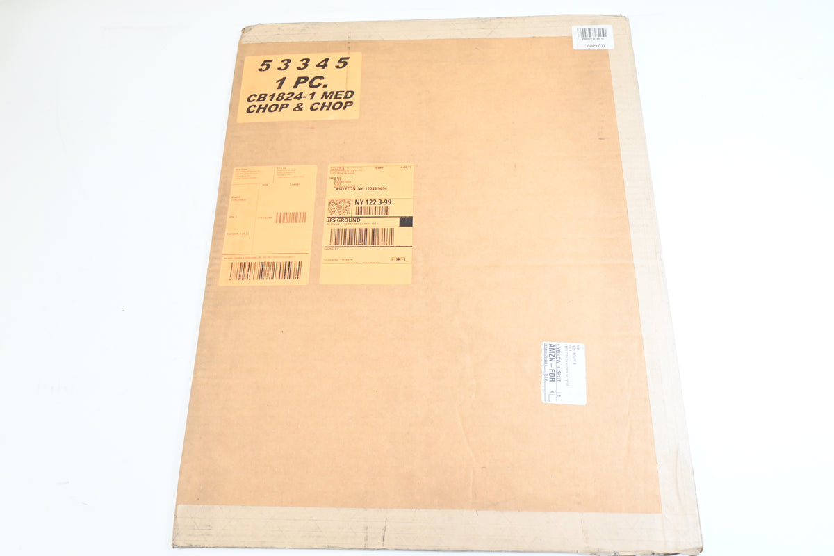 World Manufacturing #CHOPMED Chop & Chop Plastic Cutting Mat, 18, White - New
