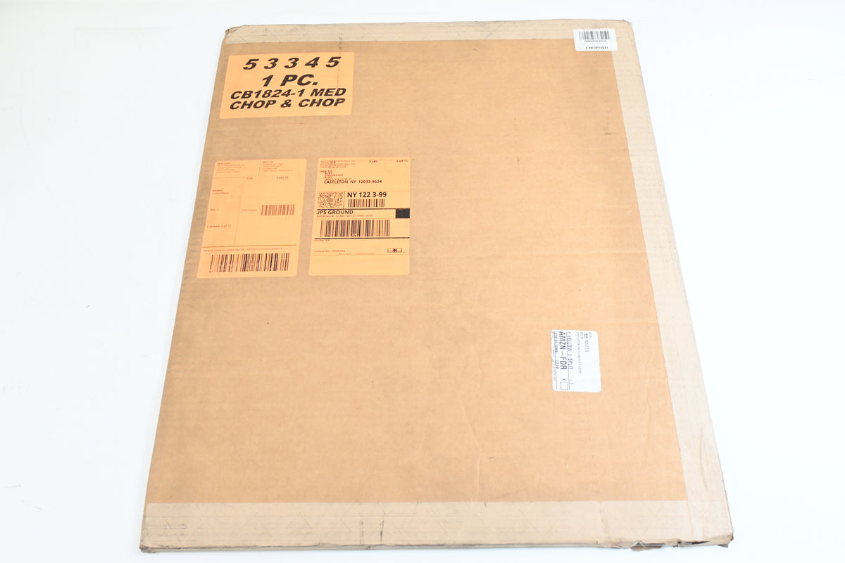 World Manufacturing #CHOPMED Chop & Chop Plastic Cutting Mat, 18, White - New