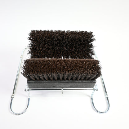 SPARTA Spectrum Boot 'N Shoe Brush 14-3 4"L x 16-1 2"W, Brown