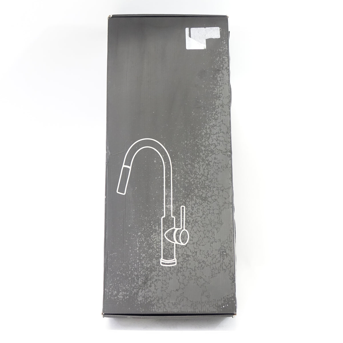 Gold Kitchen Sink Faucet with Pull Down Sprayer, Brushed Gold