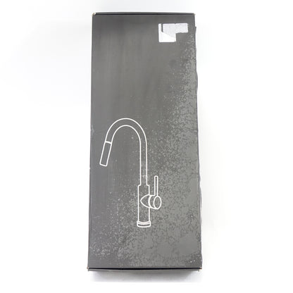 Gold Kitchen Sink Faucet with Pull Down Sprayer, Brushed Gold