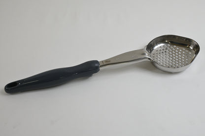 Vollrath 4 Oz. Gray Perforated Oval Spoodle Utensil