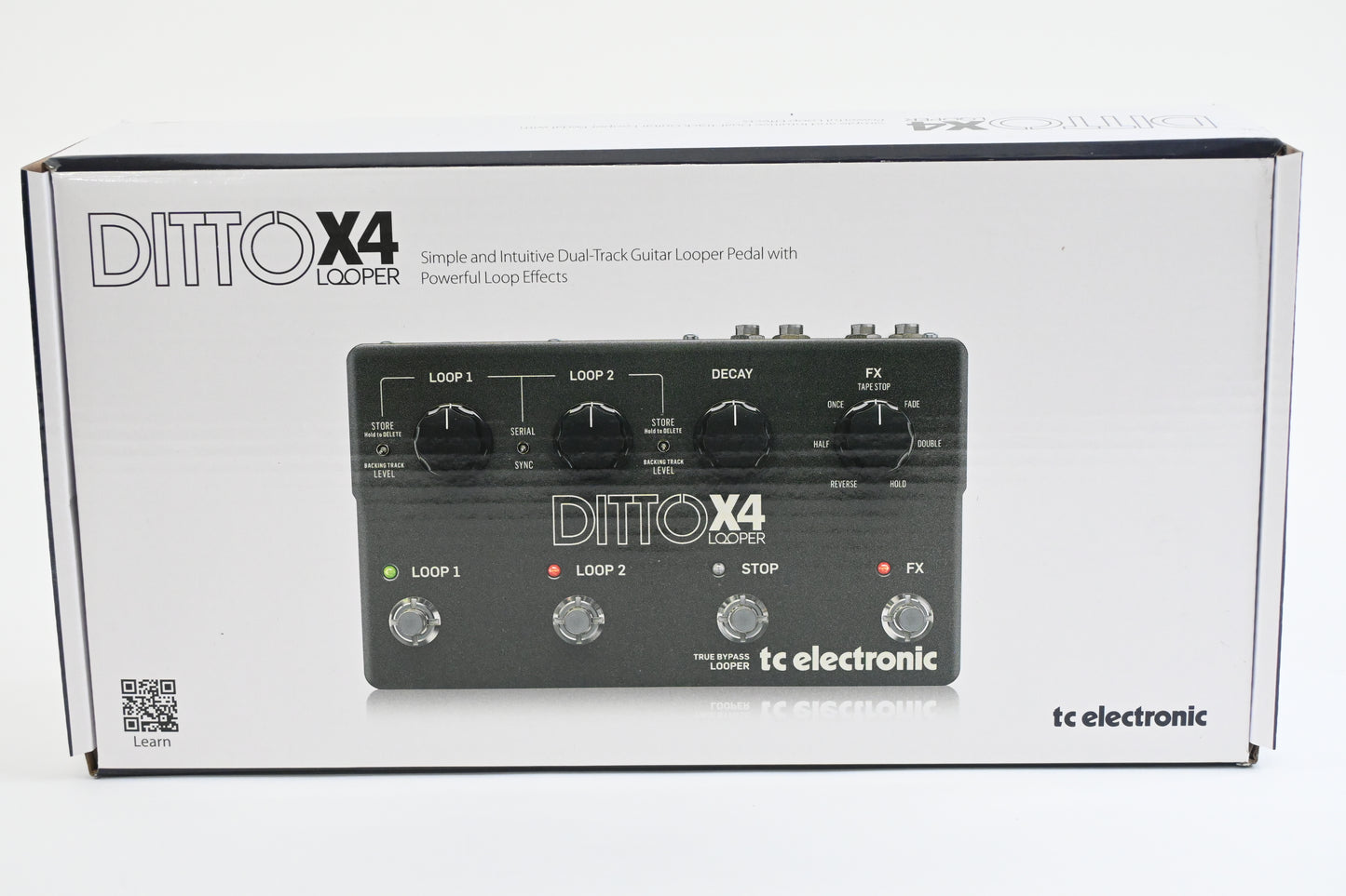 TC Electronic Simple & Guitar Looper Pedal Loop Effects DITTOX4LOOPER - New