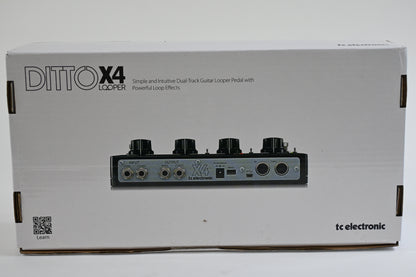 TC Electronic Simple & Guitar Looper Pedal Loop Effects DITTOX4LOOPER - New